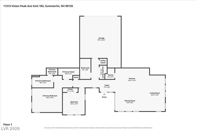 11313 Vision Peak Avenue 102, Las Vegas, NV 89135