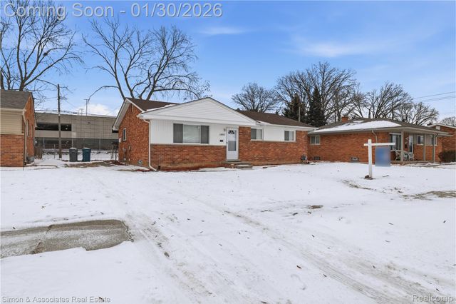 18072 Snow Avenue, Dearborn, MI 48124