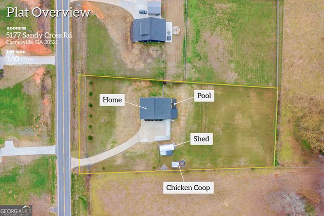 5177 Sandy Cross Road, Carnesville, GA 30521