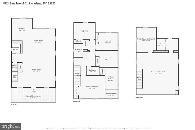 8424 SMALLWOOD CT, Pasadena, MD 21122