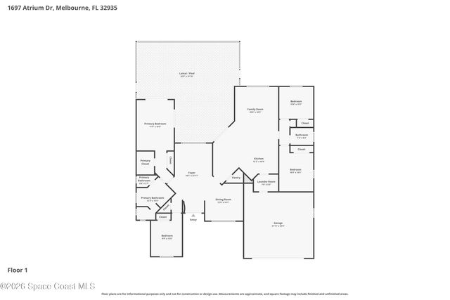 1697 Atrium Drive, Melbourne, FL 32935