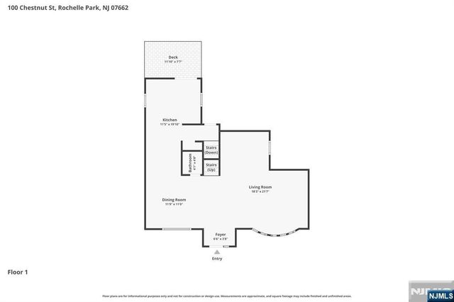 100 Chestnut Street, Rochelle Park, NJ 07662