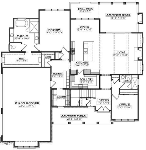 3423 New Hill Holleman Road Lot 1, New Hill, NC 27562