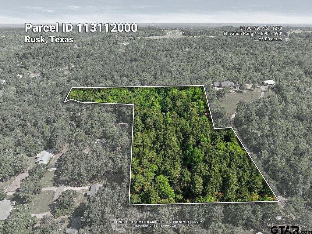 TBD 5.2-acres, Rusk, TX 75785