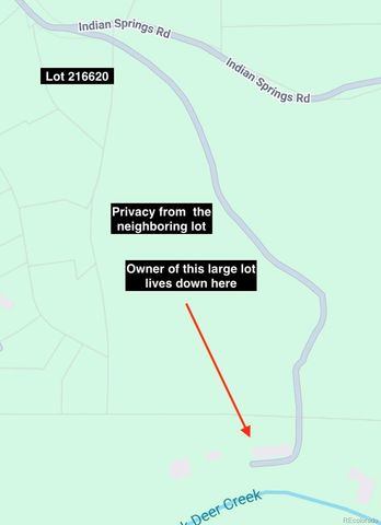 Lot 216620 Indian Springs Road, Conifer, CO 80433