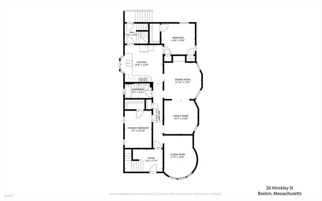 26 Hinckley St 1, Boston, MA 02125