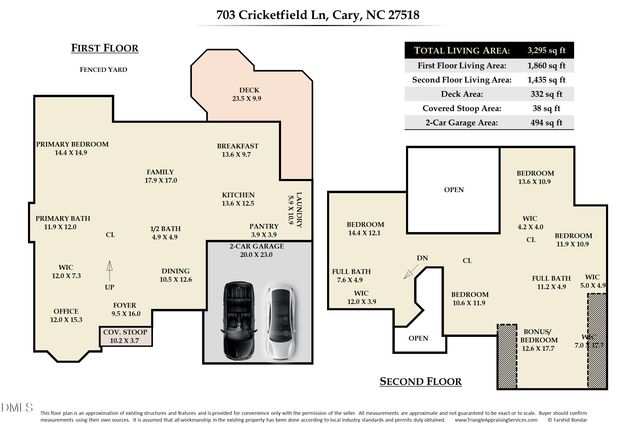 703 Cricketfield Lane, Cary, NC 27518