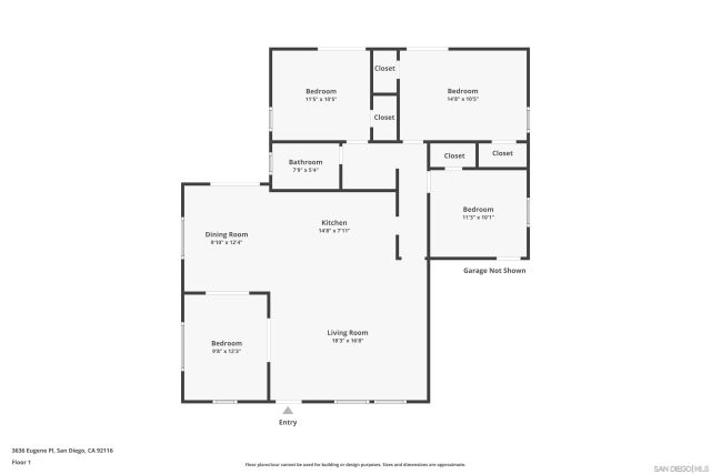 3636 Eugene Place, San Diego, CA 92116