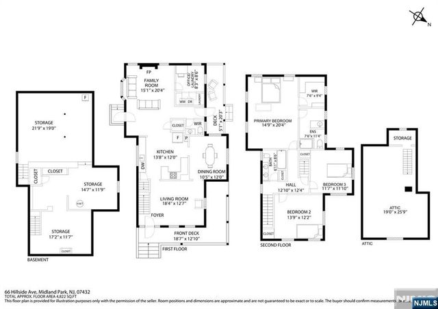 66 Hillside Avenue, Midland Park, NJ 07432