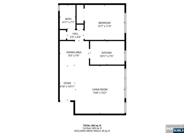 1628 Valley Street 2A, Fort Lee, NJ 07024