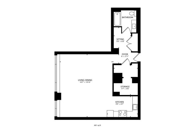 4250 N Marine Drive 2324, Chicago, IL 60613