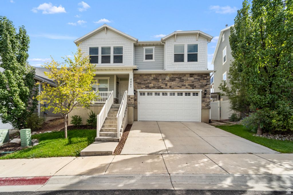 4887 W WHITE PEARL CT, Herriman, UT 84096 — exterior