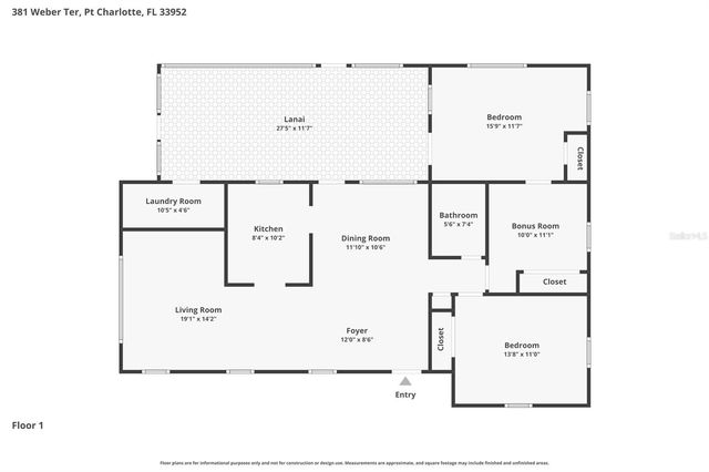 381 WEBER TERRACE, Port Charlotte, FL 33952