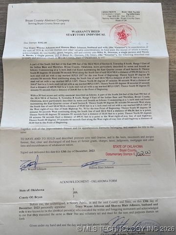 96 Maple Lane, Calera, OK 74730