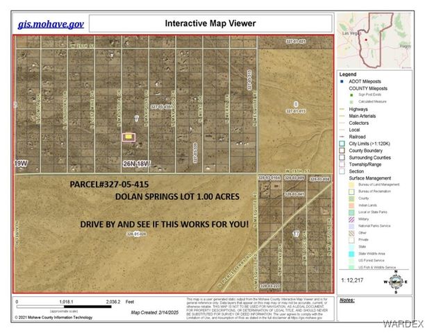 0 N Magnolia Drive, Dolan Springs, AZ 86441
