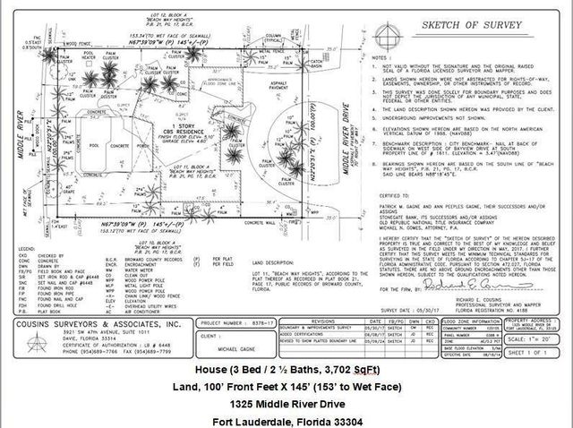 1325 MIDDLE RIVER Drive, Fort Lauderdale, FL 33304