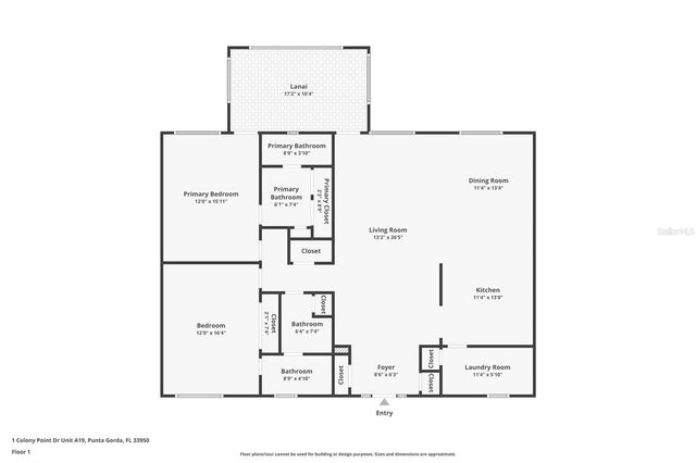 1 COLONY POINT DRIVE A19, Punta Gorda, FL 33950
