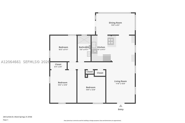 240 Carlisle Dr, Miami Springs, FL 33166