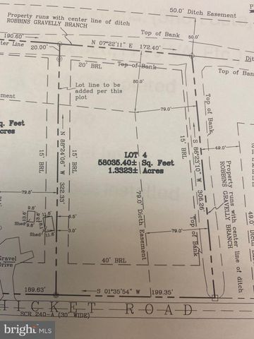 LOT 4 THICKET RD, Milton, DE 19968