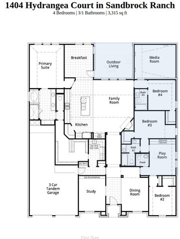 1404 Hydrangea Court, Aubrey, TX 76227