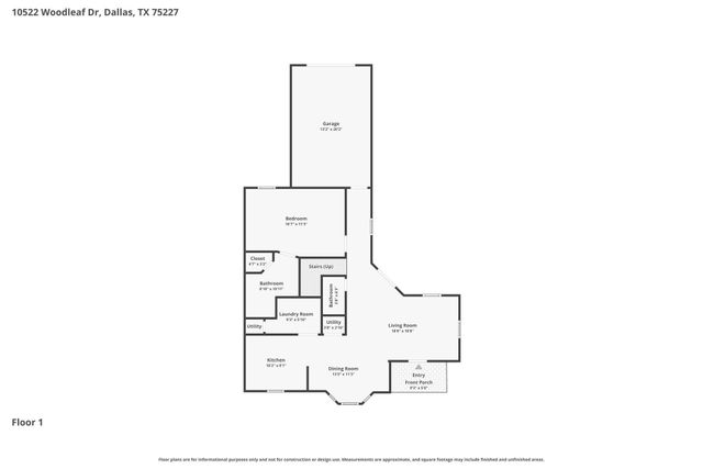 10522 Woodleaf Drive, Dallas, TX 75227