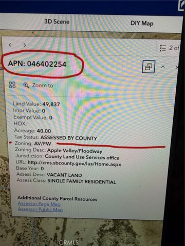 0 0000, Apple Valley, CA 92397