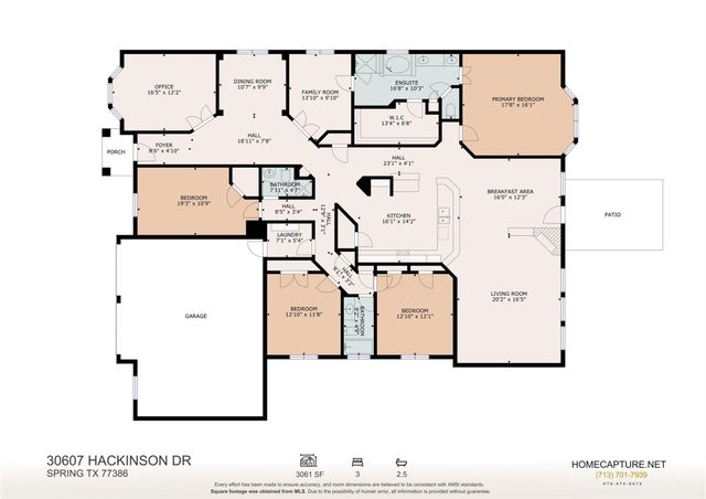 30607 Hackinson Drive, Spring, TX 77386