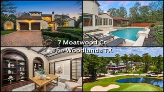 7 Moatwood Court, The Woodlands, TX 77382