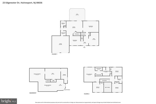 23 EDGEWATER DR, Hainesport, NJ 08036