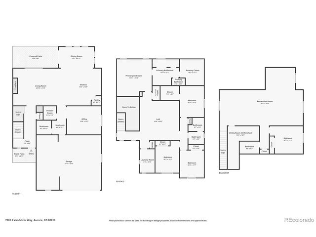 7281 S Vandriver Way, Aurora, CO 80016