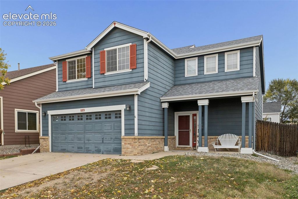 889 Square Dance Lane, Fountain, CO 80817 — exterior