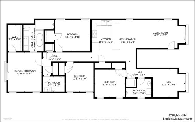 57-59 Highland Rd 57, Brookline, MA 02445