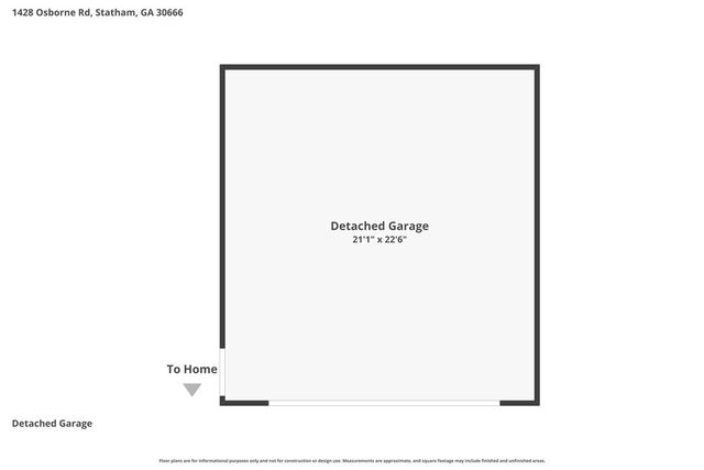 1428 Osborne Road, Statham, GA 30666