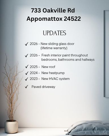 733 Oakville Road, Appomattox, VA 24522