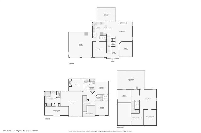 706 Braidwood Ridge NW, Acworth, GA 30101