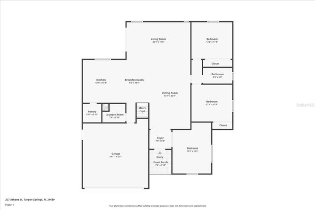 207 ATHENS STREET, Tarpon Springs, FL 34689