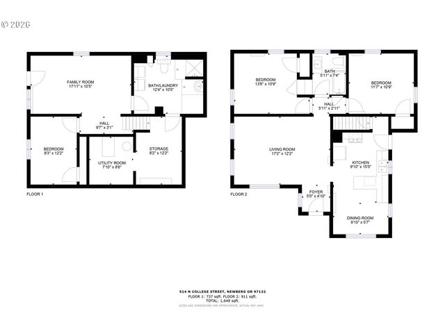 514 N COLLEGE St, Newberg, OR 97132