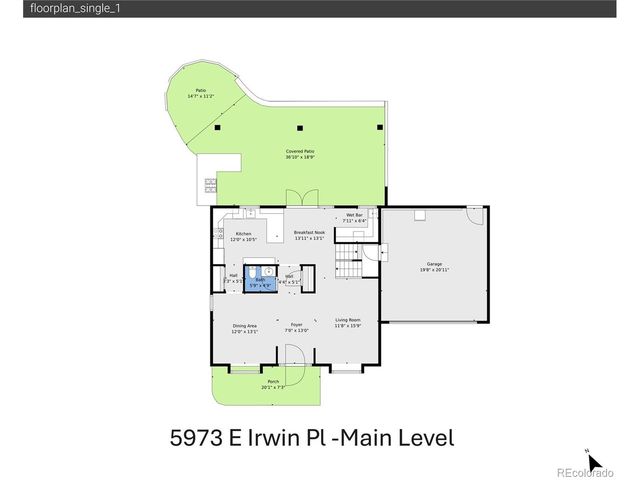 5973 E Irwin Pl, Centennial, CO 80112