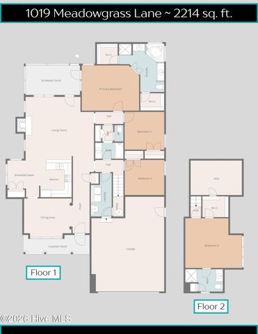 1019 Meadowgrass Lane, Leland, NC 28451