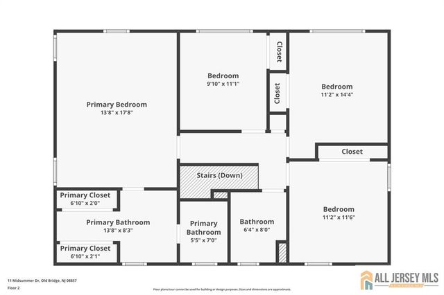 11 Midsummer Drive, Old Bridge, NJ 08857