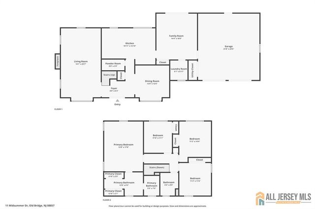 11 Midsummer Drive, Old Bridge, NJ 08857