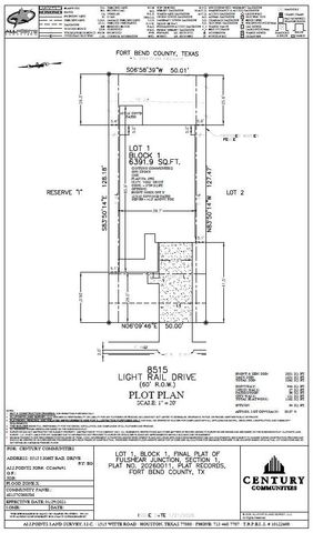 8515 Light Rail Drive, Fulshear, TX 77441