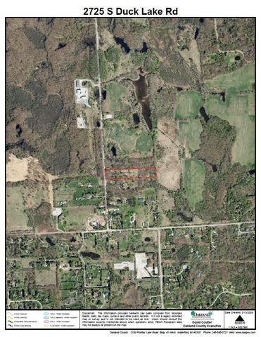 2725 S Duck Lake Road, Highland, MI 48356
