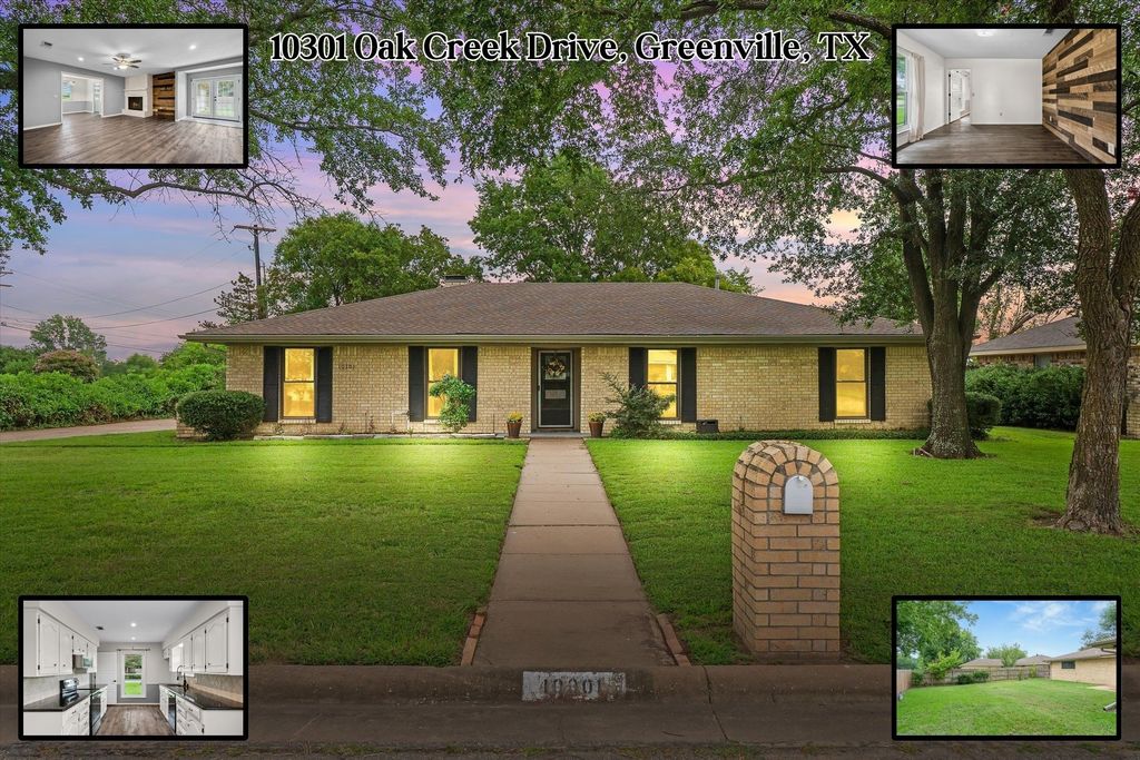 10301 Oak Creek Drive, Greenville, TX 75402