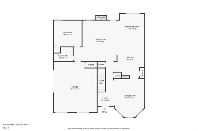 515 Sunset Street, Canton, GA 30114