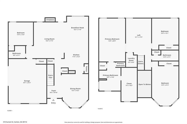 515 Sunset Street, Canton, GA 30114