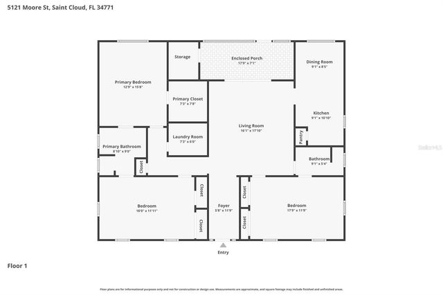 5121 MOORE STREET, St Cloud, FL 34771