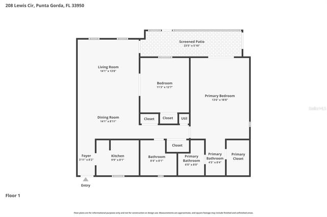 208 LEWIS CIRCLE A1, Punta Gorda, FL 33950