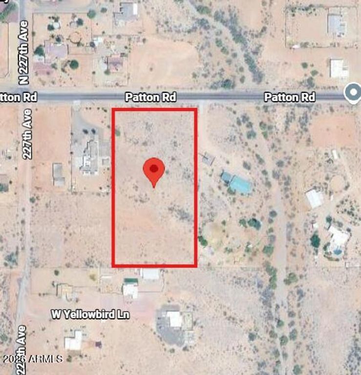 22603 W PATTON Road -, Wittmann, AZ 85361 — exterior