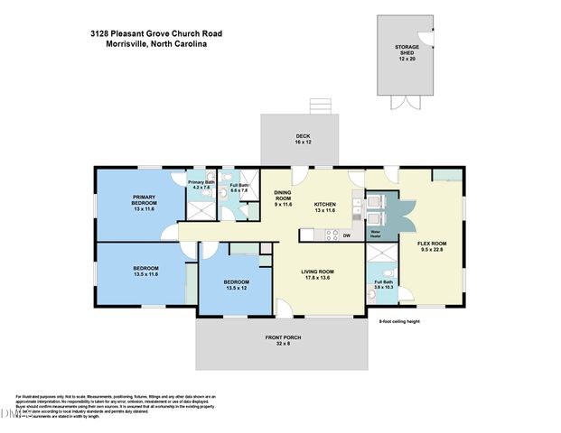 3128 Pleasant Grove Church Road, Morrisville, NC 27560